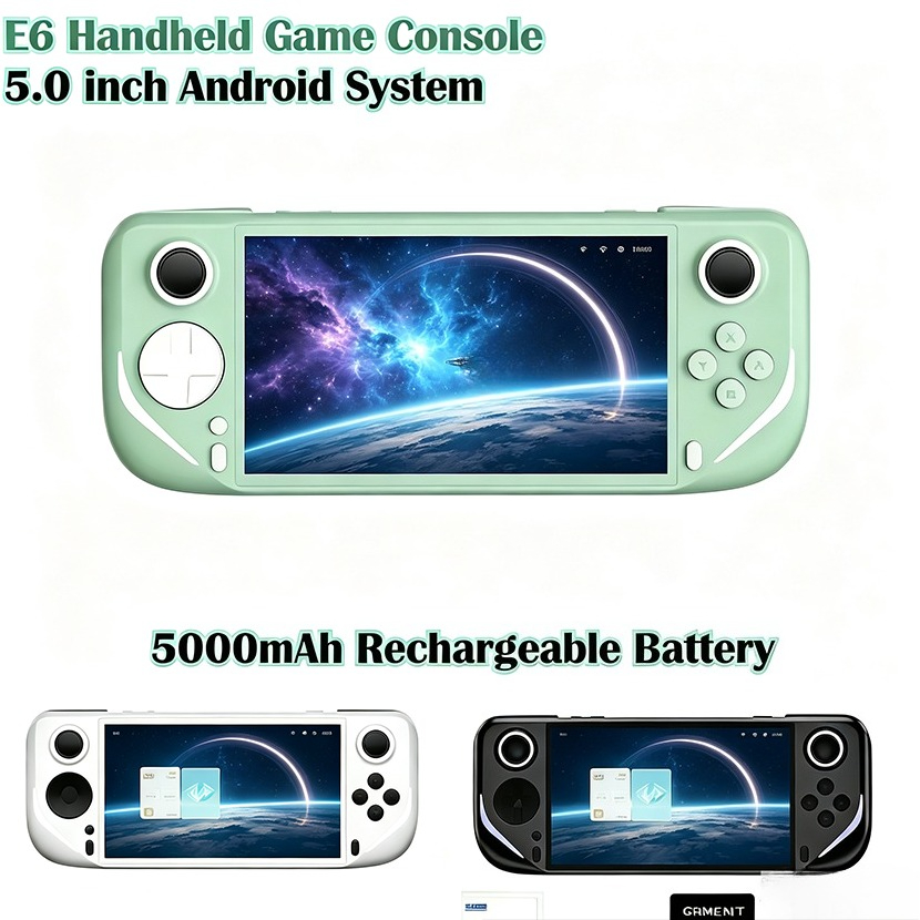 เครื่องเล่นเกมพกพา E6 หน้าจอ 5 - Gaming Console Under 5000 บทวิจารณ์และราคา