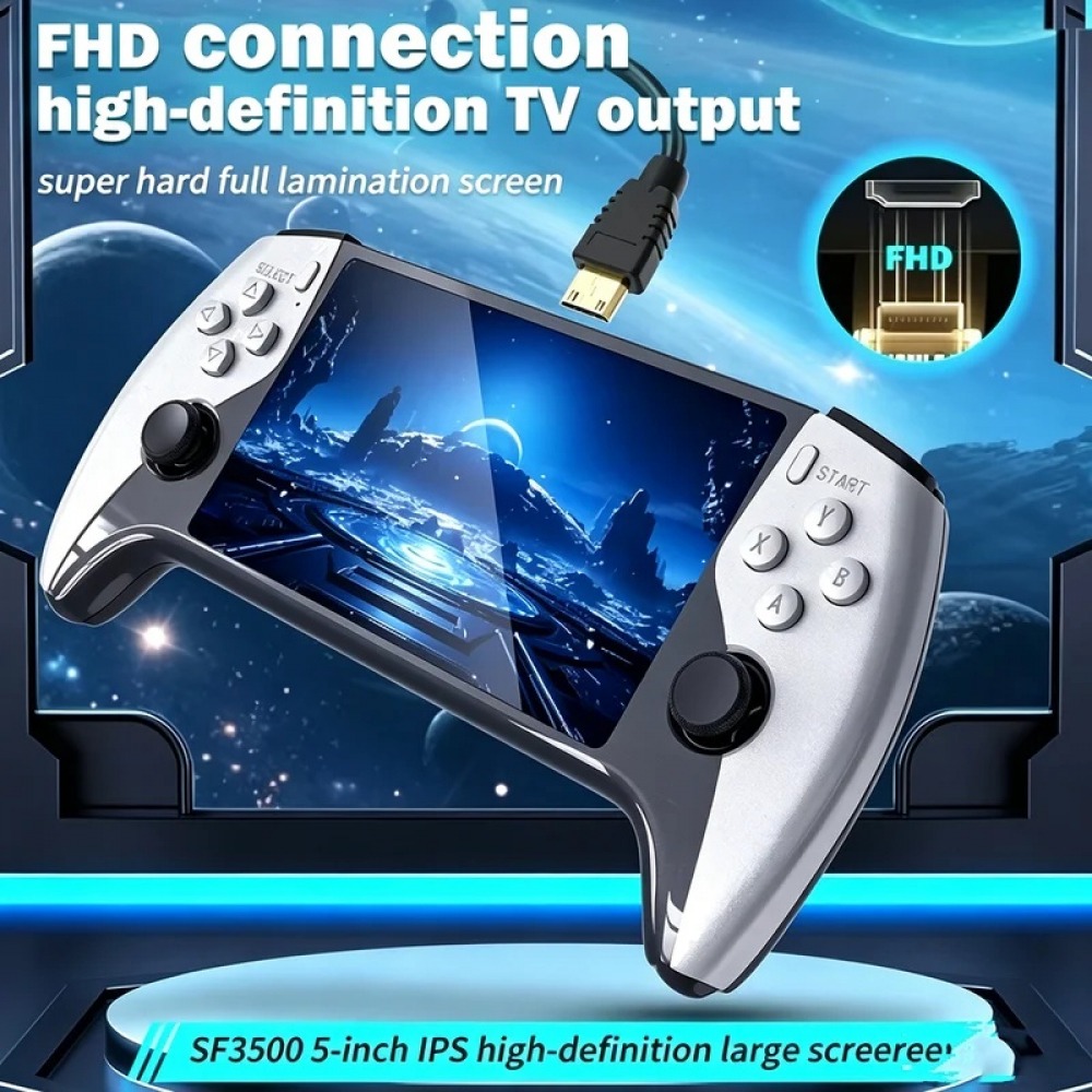 SF3500 เครื่องเล่นเกมพกพาขนาด  - Gaming Console Latest บทวิจารณ์และราคา